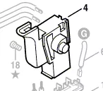 Interrupteur réf. 2 607 200 202 BOSCH